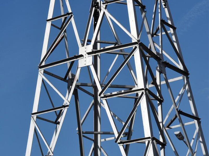 Materiale dell'acciaio angolare per la torre elettrica