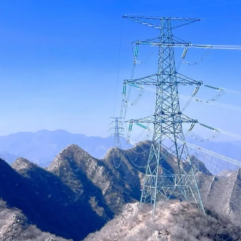 Torre a traliccio in tubo di acciaio zincato