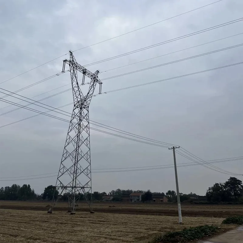 Torre di trasposizione in acciaio ad angolo ad alta tensione